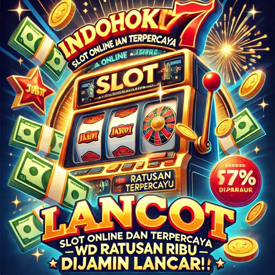 Indohoki77 Slot Online Aman dan Terpercaya, WD Ratusan Ribu Dijamin Lancar!